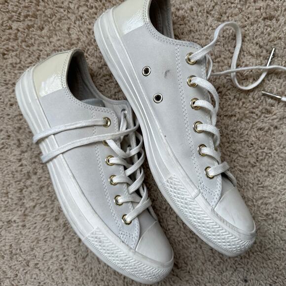 Converse Chuck Taylor Nubuck Low Top Sneakers Shoes Size W8/M6 - Picture 3 of 6